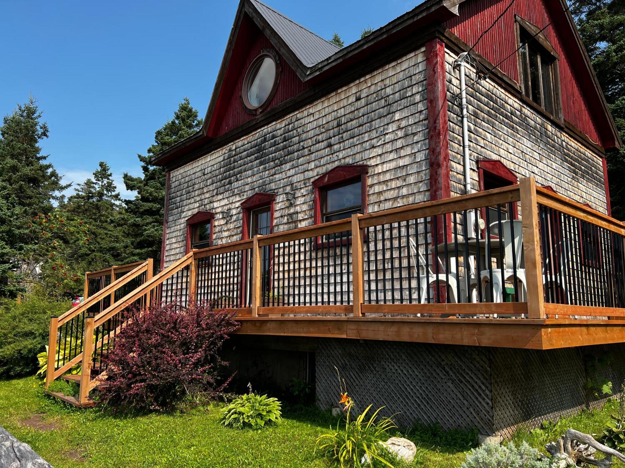 Chalet Epicea Sainte Anne des Monts Екстер'єр фото
